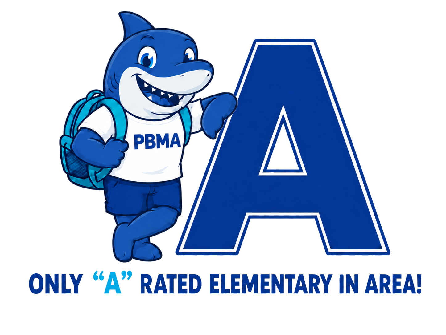 We are the only A-rated elementary school in the area!
